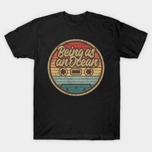 Being as an Ocean Retro Cassette Circle T-Shirt